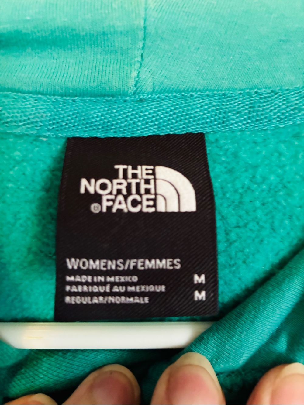 💥Comfy💥The North Face Women’s Teal Crewneck Hoodie - Picture 9 of 14